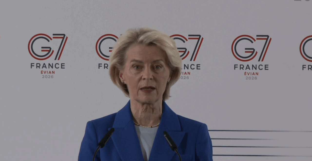 Summit-ul G7 a început: Ursula von der Leyen face primele declarații de la Evian: „Nu poate exista pace cât timp Libanul rămâne în flăcări“