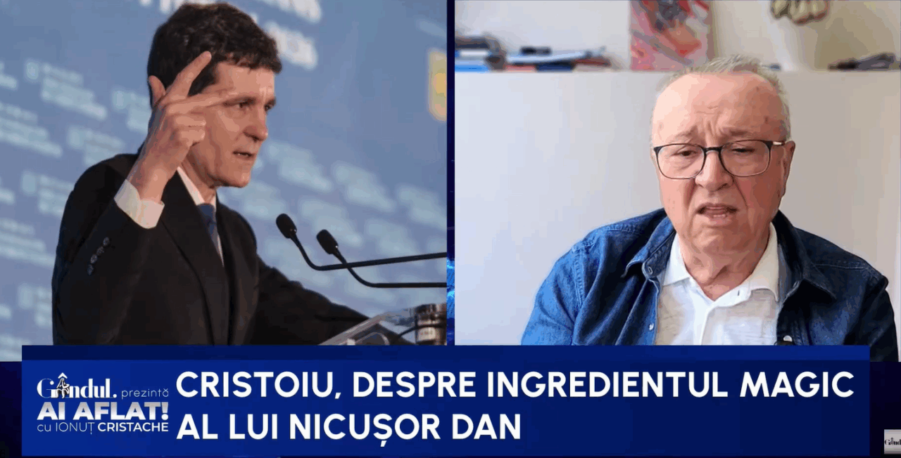 Ingredientul magic al lui Nicușor Dan. Cristoiu: Cunoaște foarte bine firea trădătoare a românilor