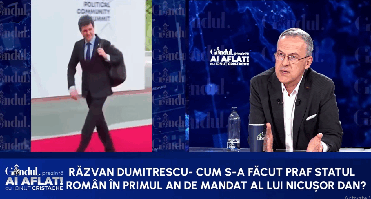 Răzvan Dumitrescu explică de ce și cum s-a făcut praf statul român după 1 an cu Nicușor Dan președinte