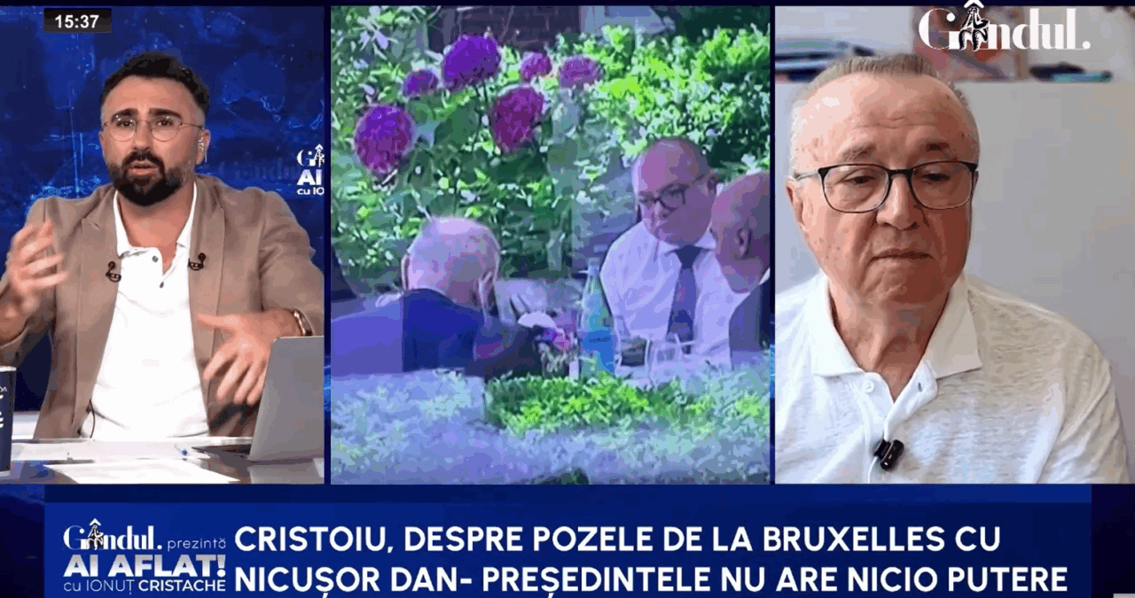 Verdictul lui Cristoiu în scandalul pozelor de la Bruxelles: Nicușor Dan nu are nicio putere