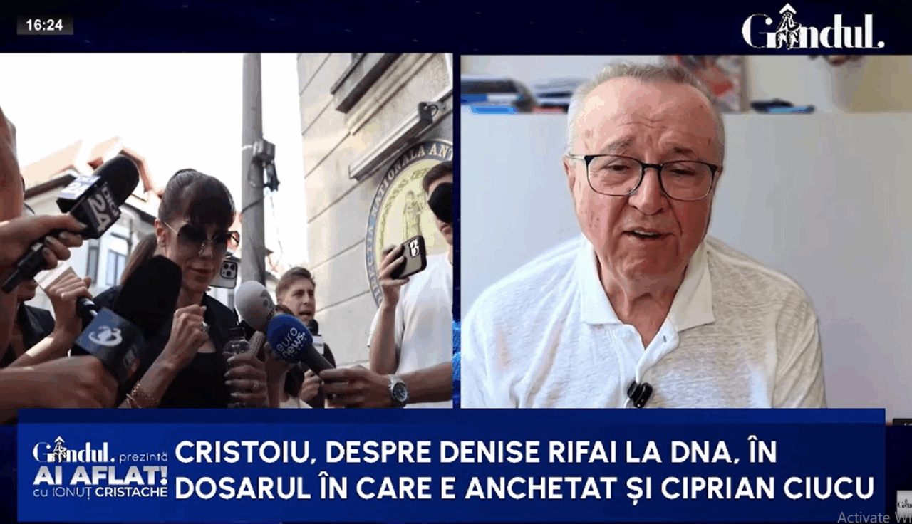 Sfatul lui Cristoiu pentru jurnaliști, după scandalul anchetării lui Denise Rifai de către DNA: Nu vă vârâți în tărâțe