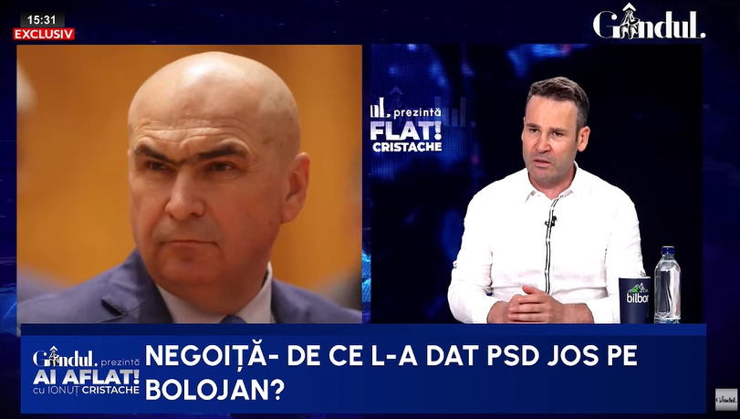 Negoiță nu înțelege de ce PSD l-a dat jos pe Bolojan: „M-au întrebat rude, prieteni, nu am știut să le răspund”