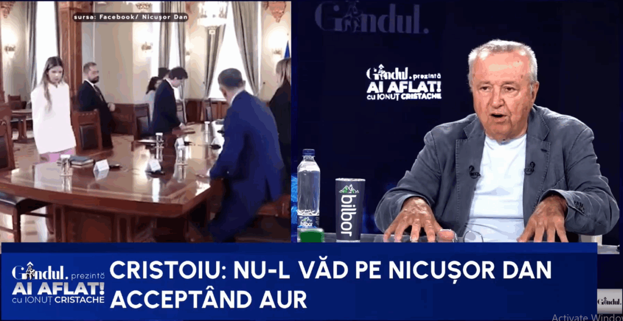 Verdictul lui Cristoiu: Nu-l văd pe Nicușor Dan acceptând AUR