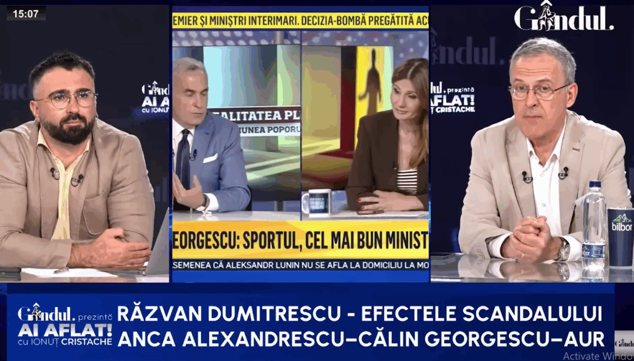 Răzvan Dumitrescu decodifică scandalul din tabăra suveraniștilor. Ce a transmis printre rânduri Călin Georgescu