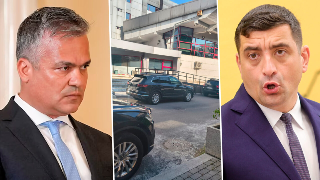 Adrian Veștea a ajuns la sediul AUR. Au început negocierile cu George Simion pentru susținerea Guvernului în Parlament