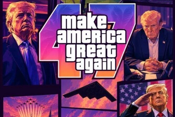 Casa Albă a postat un nou meme controversat cu Trump: „Noi chiar am salvat America înainte de GTA 6”