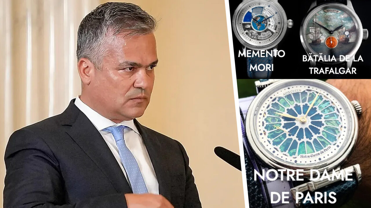 Cât costă ceasul lui Adrian Veștea. Premierul desemnat a dezvăluit că l-a cumpărat de la un designer român