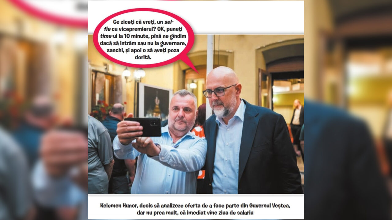 Cațavencii.ro: O țară pe umerii lui Hunor