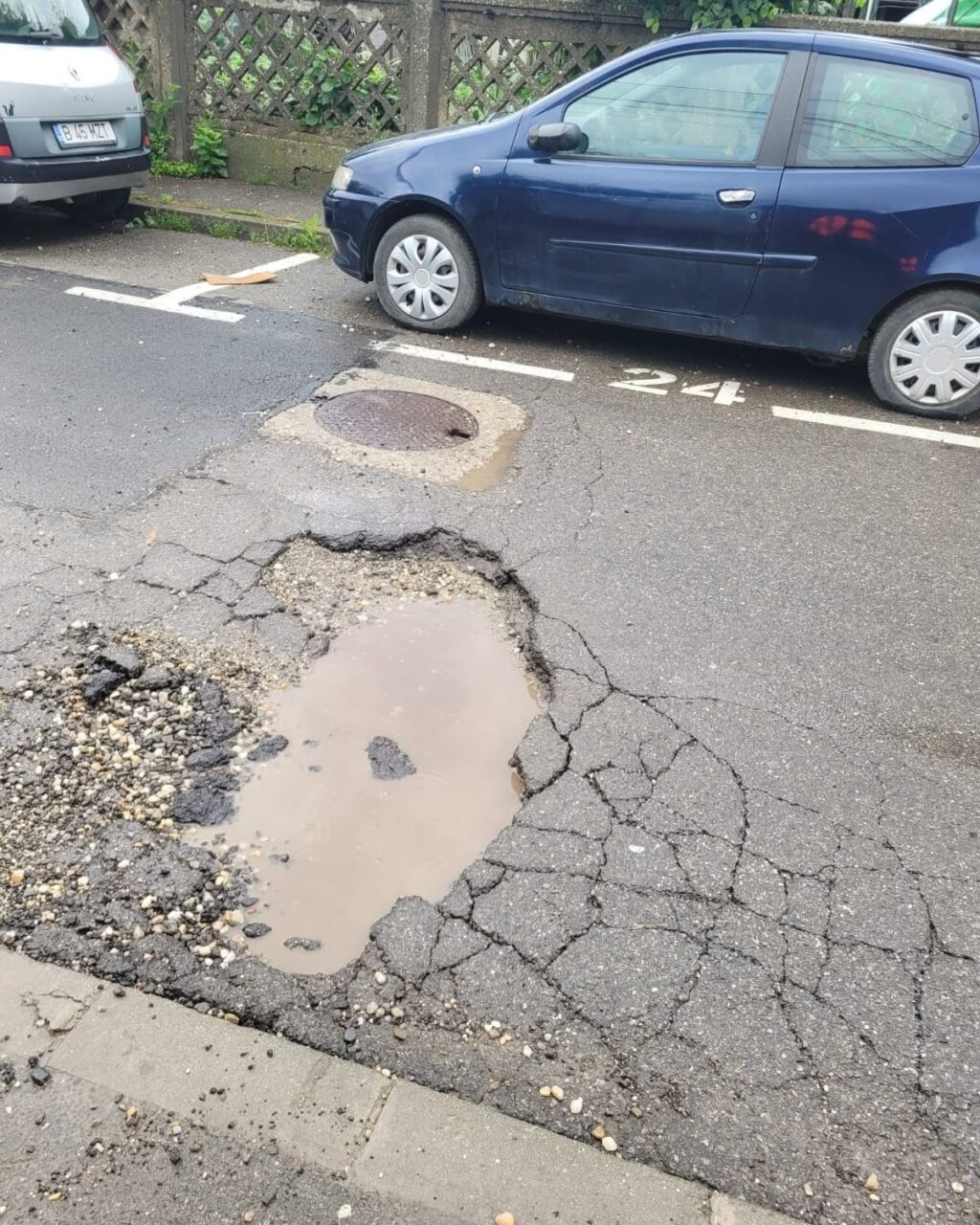(P) Societatea Infrastructură S5 S.A. a intervenit pe strada Păușa
