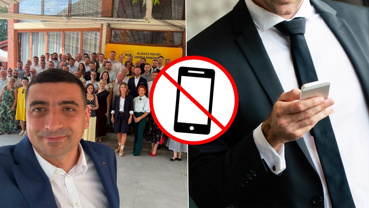 Consiliu național de mare secret la AUR, fără telefoane. George Simion: „Îl somăm pe Nicuşor Dan să desemneze un premier”
