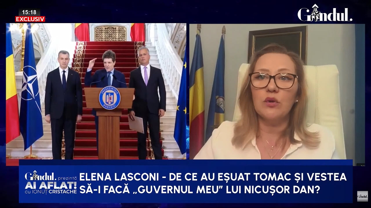 Lasconi îl atacă pe Nicușor Dan pentru nominalizările celor 2 premieri: „Se numește țeapă”