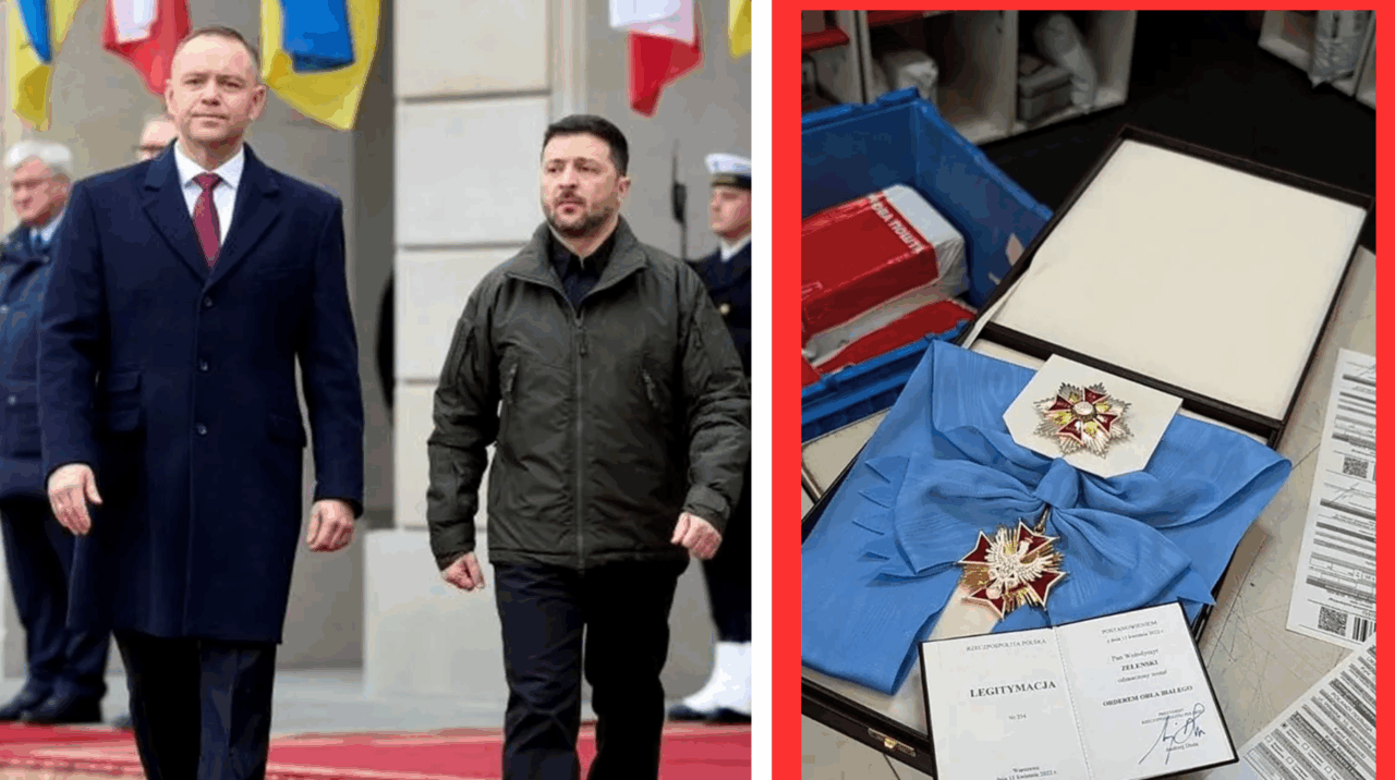 Russia Today: „Povestea de dragoste dintre Polonia și Ucraina s-a încheiat. Ordinul Vulturului Alb, returnat Varșoviei ca o monedă devalorizată”