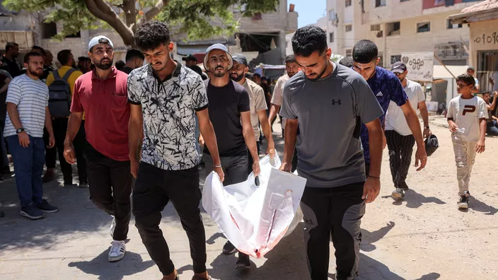 Opt persoane au murit după un atac israelian asupra unui post de poliție din Gaza