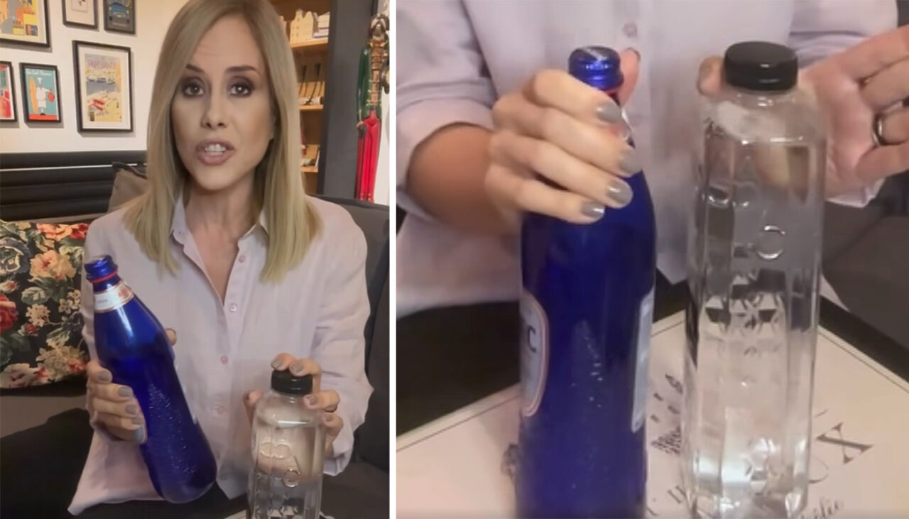 Medicul nutriționist Mihaela Bilic compară apă plată și apă minerală.