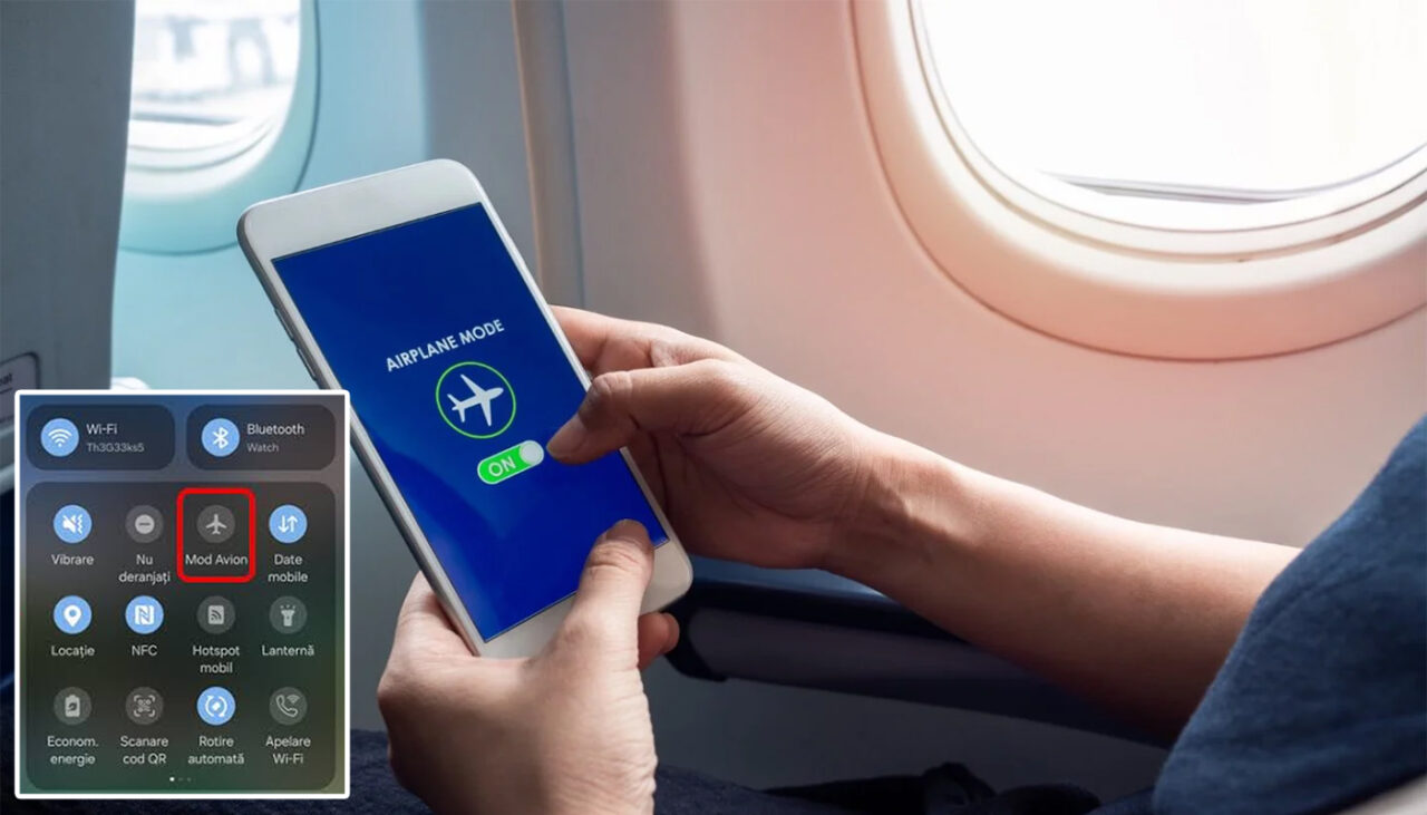 De ce trebuie să ne punem telefoanele pe modul „avion” când zburăm? Ce se întâmplă dacă nu facem acest lucru
