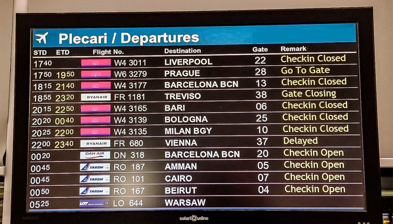 Zborul extern cel mai ieftin din București costă mai puțin decât o plimbare cu BOLT.