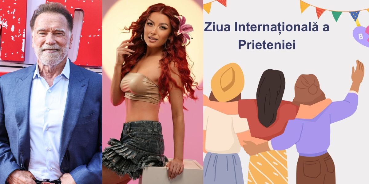 30 iulie: Arnold Schwarzenegger împlinește 79 ani, Elena Gheorghe 41, Ziua Prieteniei