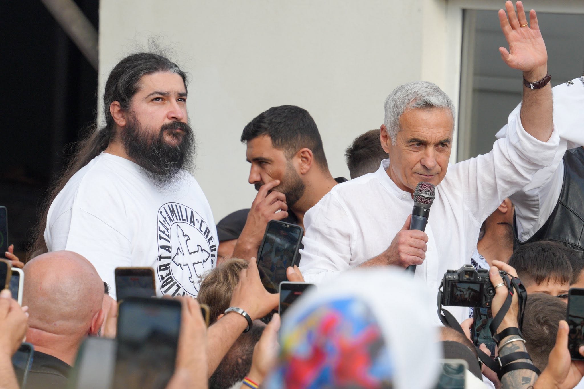 Călin Georgescu, discurs naționalist la Târgul Domnești