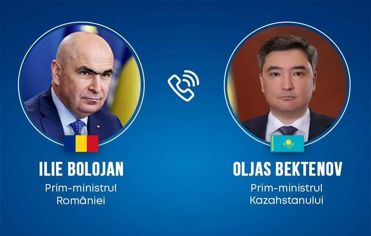 Bolojan, discuții cu premierul Kazahstanului despre securitatea aprovizionării cu țiței și funcționarea conductei CPC