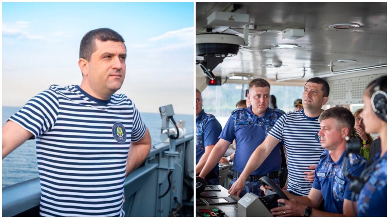 După gafa de protocol de la NATO, Miruță și-a luat tricou de marinar la momentul inaugural al fregatelor turcești
