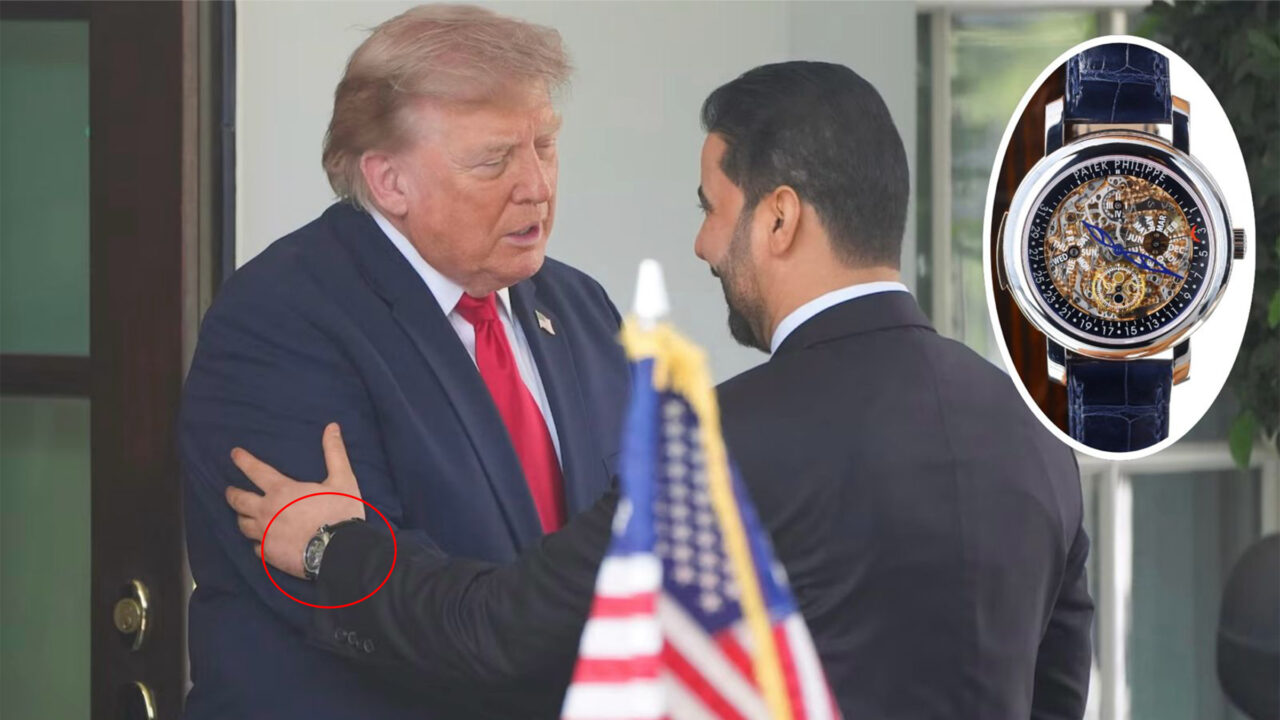 Accesoriul de 700.000 de dolari purtat de premierul Irakului la întâlnirea cu Donald Trump. Există mai puțin de 100 de exemplare în lume