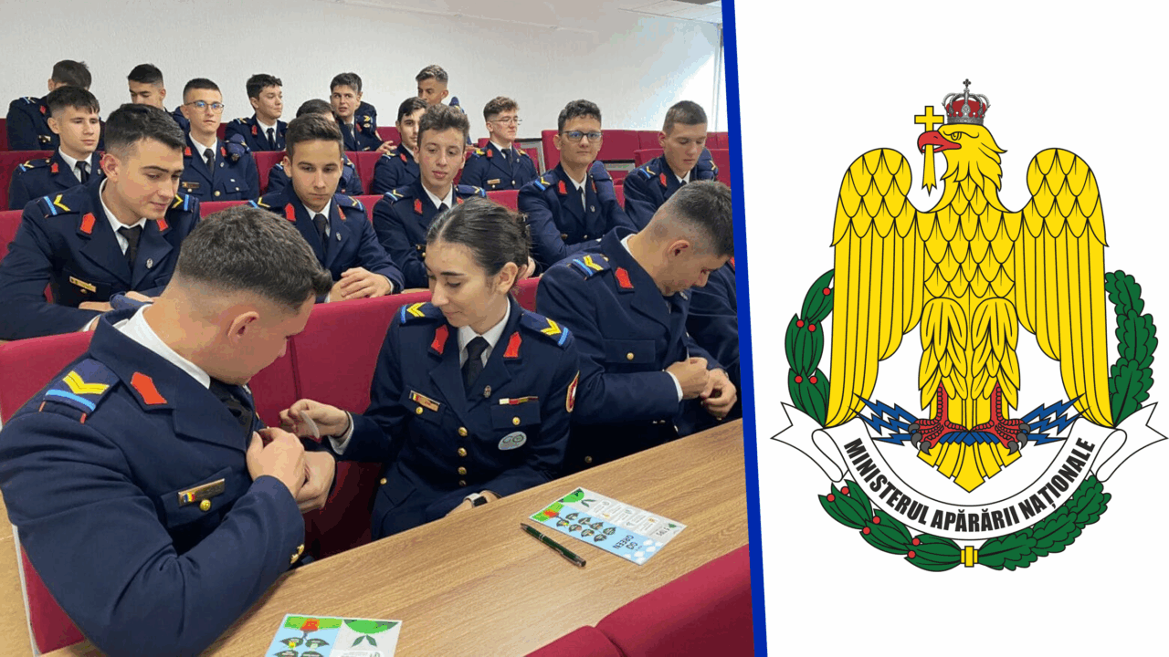 MApN spune că trei colegii naţionale militare au rată maximă de promovare la examenul de bacalaureat. Ce mesaj le-a transmis Radu Miruţă absolvenților