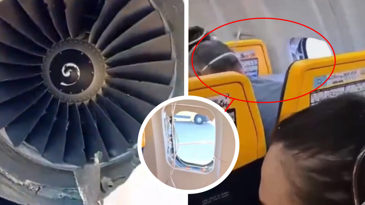 Noi imagini de la bordul Boeingului Ryanair cu hubloul spart. Cum a fost salvat pasagerul sârb care fusese parțial aspirat în afara aeronavei. Detalii din anchetă
