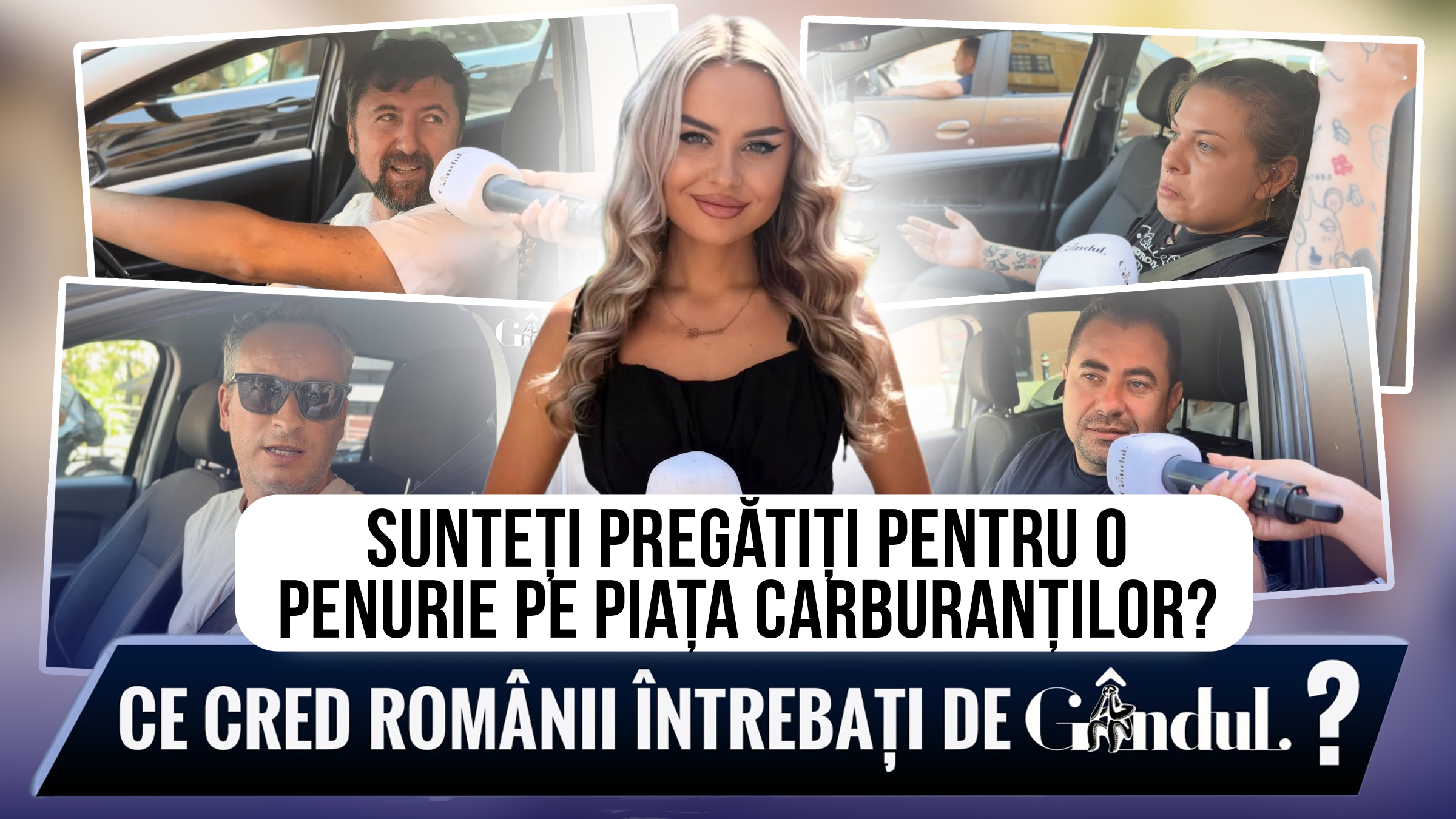 Sondaj Gândul: 90% dintre șoferi nu sunt pregătiți de o penurie de carburanți