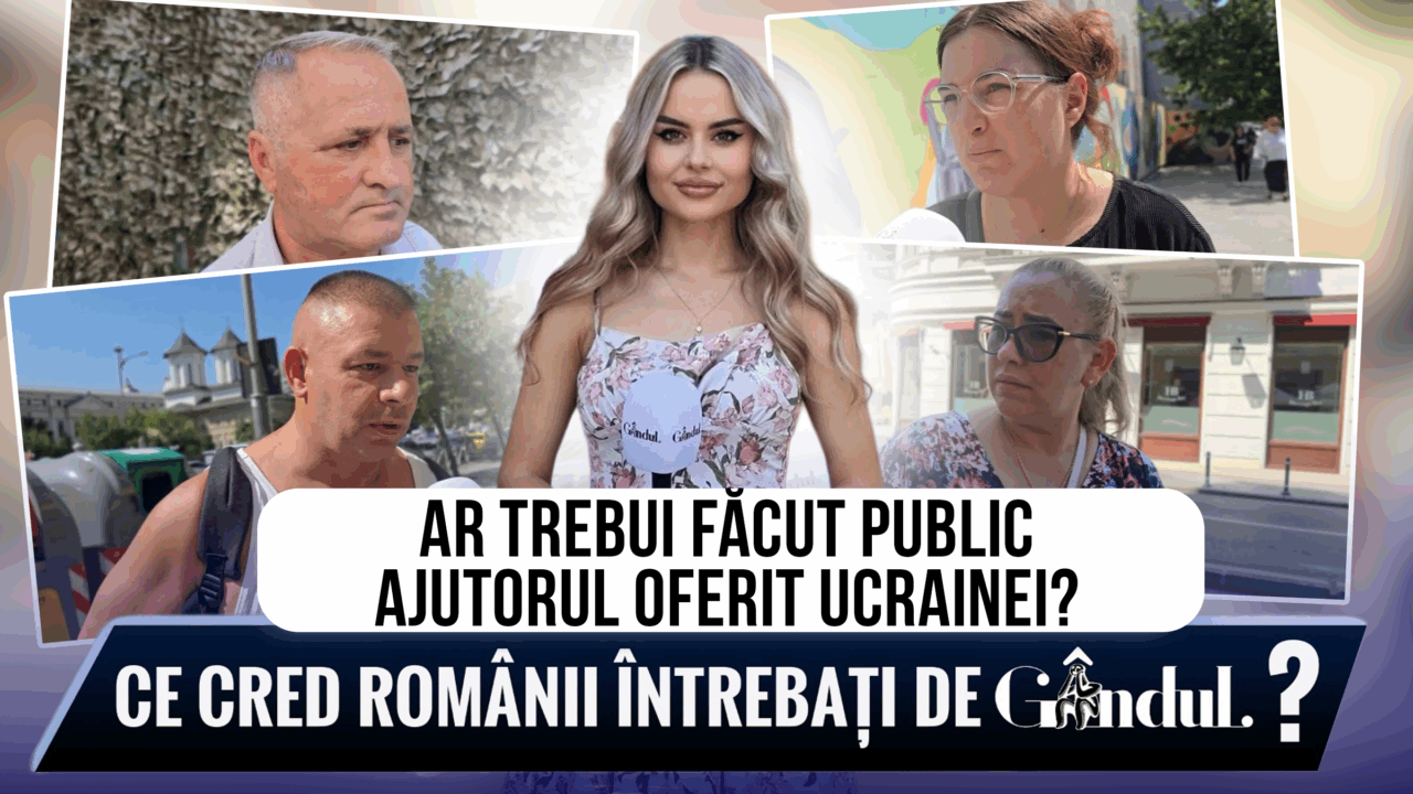 Vă deranjează faptul că statul român nu face public ajutorul oferit Ucrainei? Ce au răspuns oamenii întrebați de Gândul