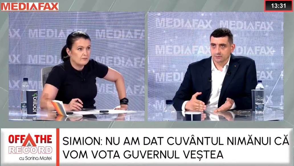 George Simion cere șefia Senatului la negocierea unui nou Guvern