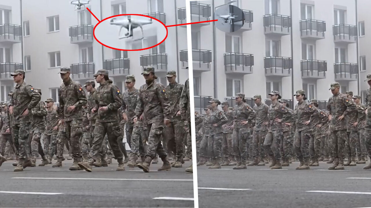 Program inedit de antrenament la MApN. Militarii români învaţă să danseze, alături de drone în survol