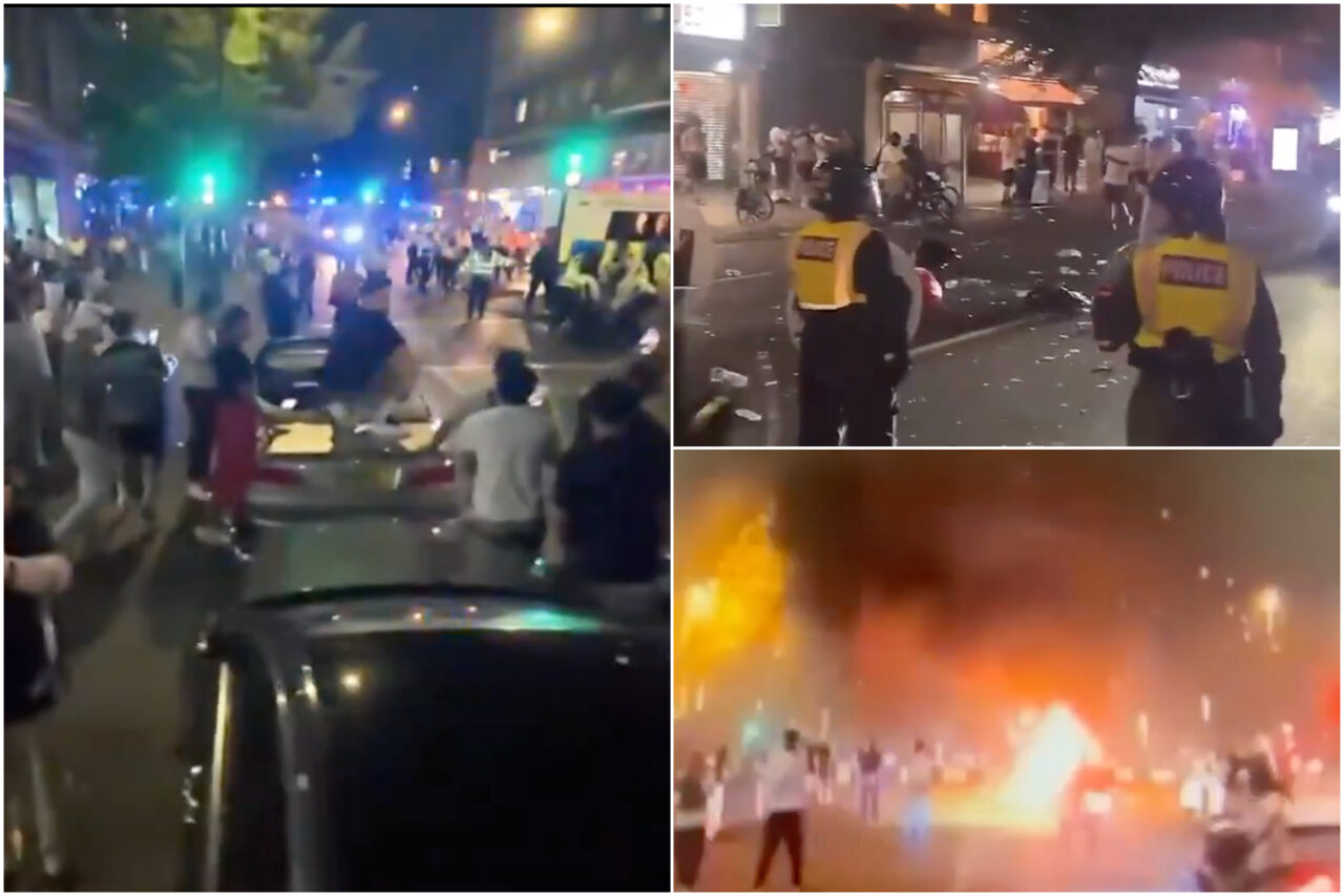 Haos pe străzile din Paris. Calificarea Franței în semifinalele Cupei Mondiale a fost urmată de incidente violente cauzate de suporterii Marocului