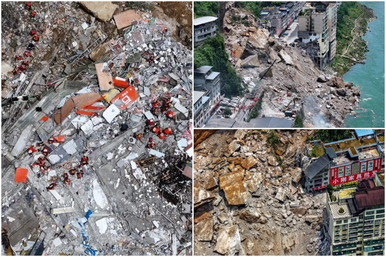 Alunecare de teren devastatoare în China: cel puțin 8 morți și 34 de dispăruți. Ploile îngreunează căutările supraviețuitorilor