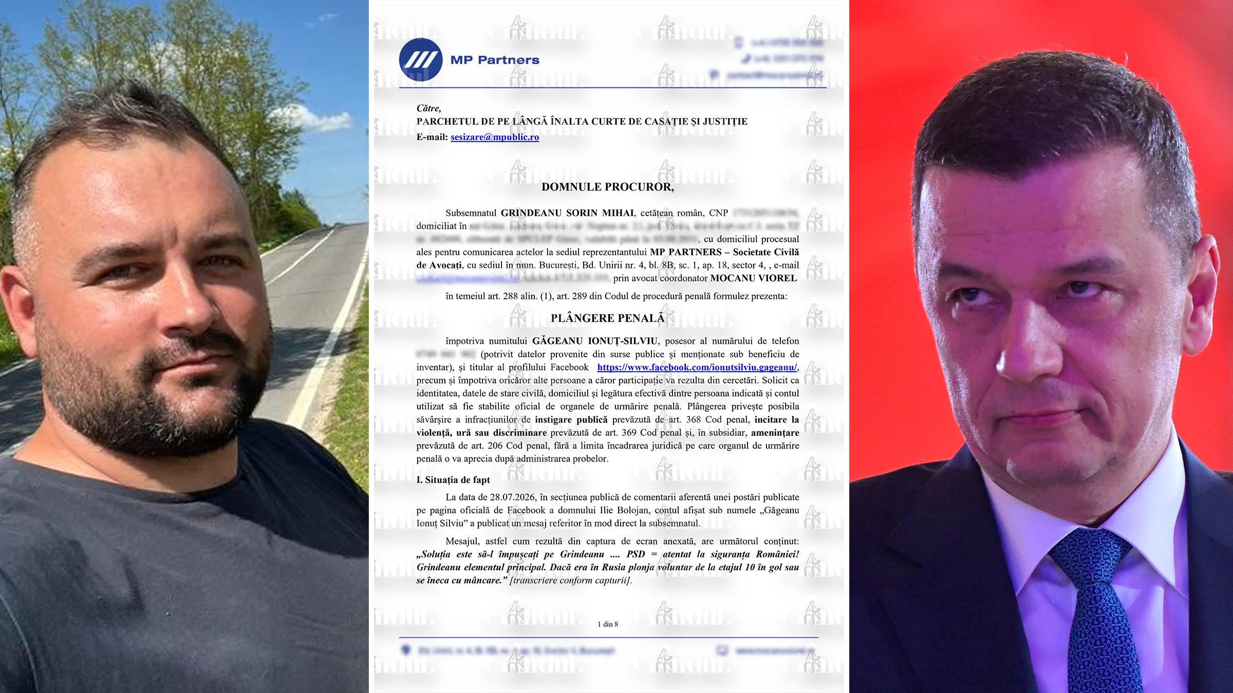 Grindeanu confirmă plângerea penală împotriva liberalului care i-a cerut moartea pe Facebook