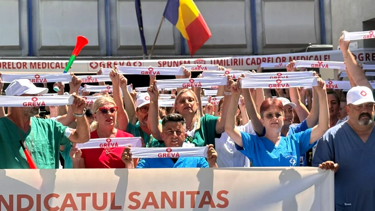 Suspendarea grevei SANITAS după atingerea primului obiectiv.