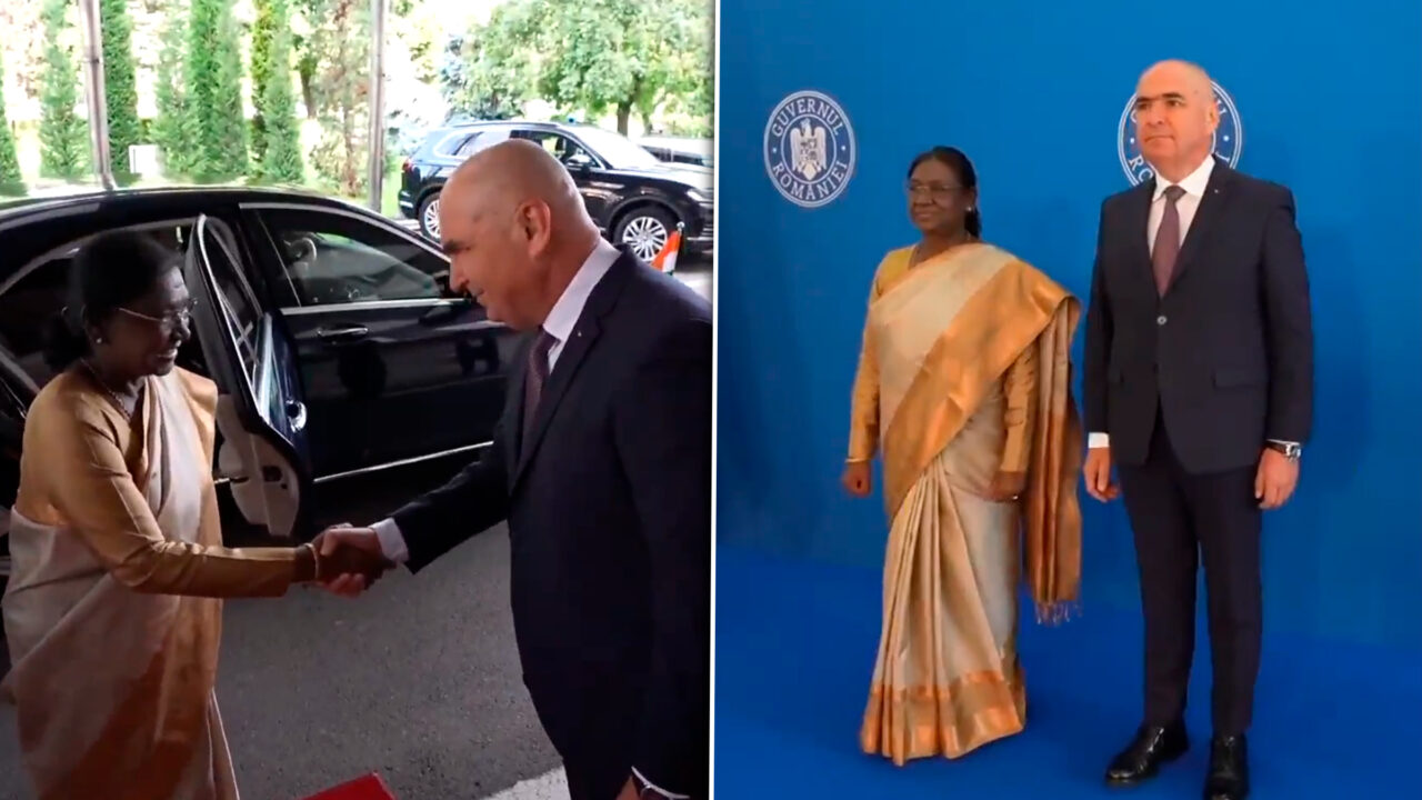 Ilie Bolojan a primit-o pe Droupadi Murmu, președinta Republicii India, la Palatul Victoria