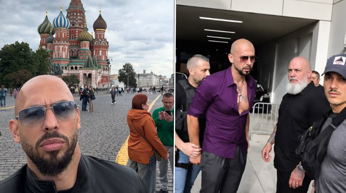 Au mușcat momeala rusească? Frații Tate, aburiți cu pâine și sare prin Moscova, iar apoi arestați chiar la evenimentul lui Umar Kremlev,omul lui Putin
