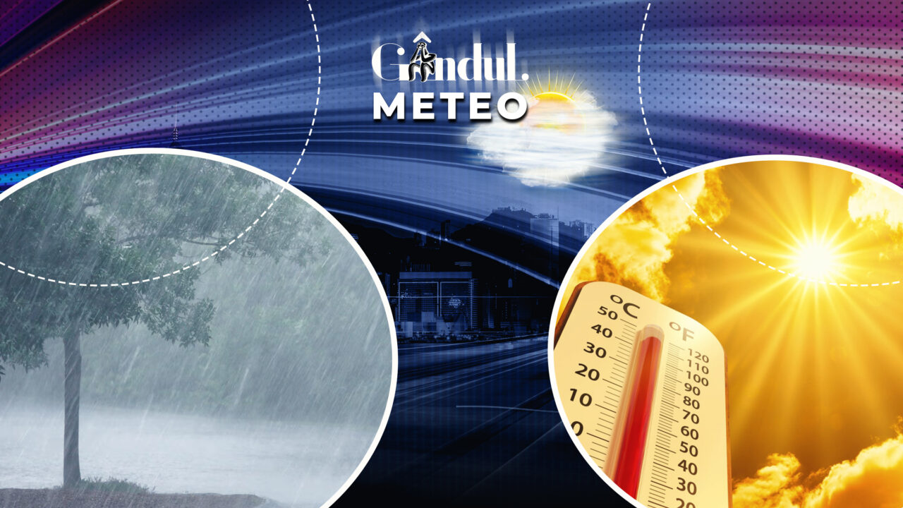 Scăpăm de averse, vijelii și grindină? În ce zone va fi caniculă, iar temperatura va ajunge până la 37 de grade. ANM, noi informații pentru Gândul