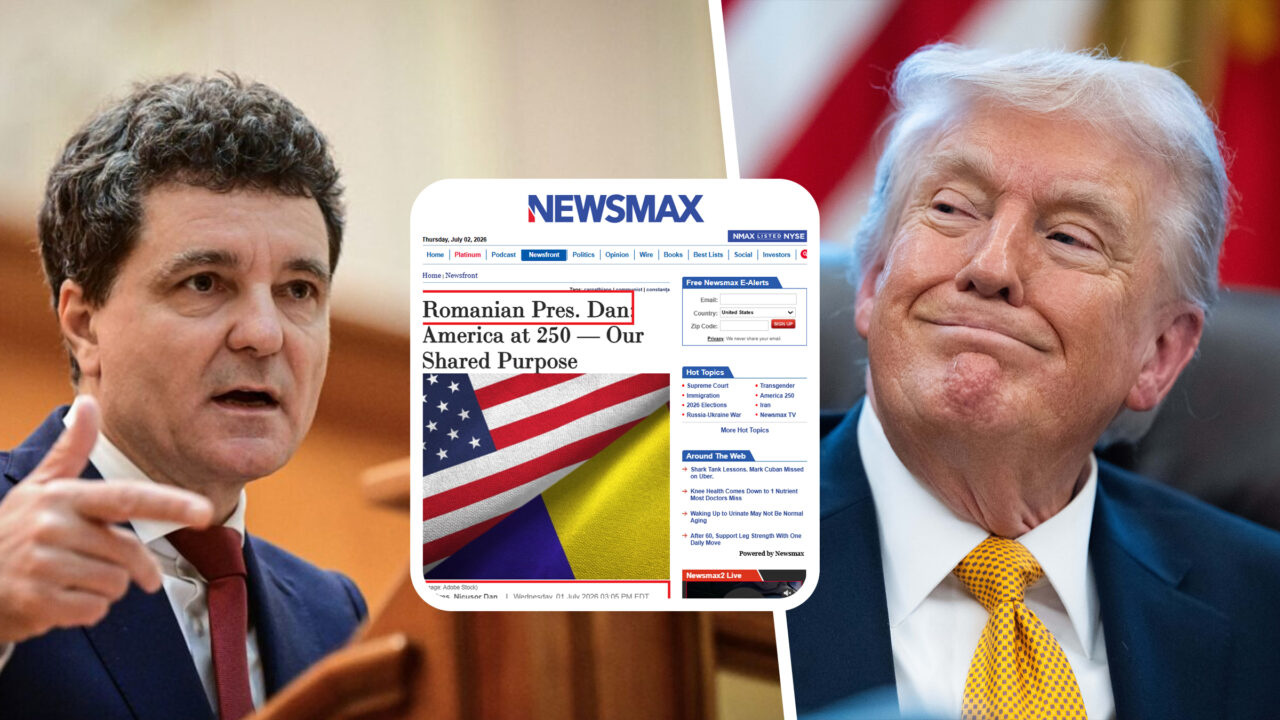 Primul efect al contractului de lobby pe care Administrația Prezidențială l-a semnat cu o firmă americană. Nicușor Dan a devenit editorialist într-o publicație trumpistă. Patronul publicației este prieten de peste 20 de ani cu președintele Trump. În publicație a investit inclusiv un oligarh ucrainean