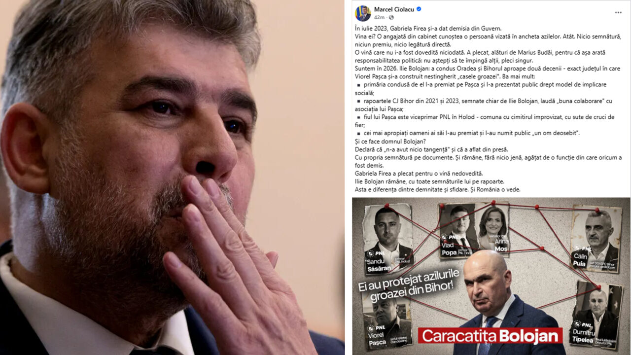 Marcel Ciolacu îl acuză direct pe Ilie Bolojan de complicitate în cazul „Azilele Groazei din Bihor”