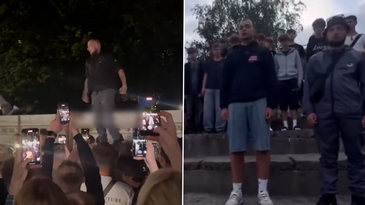 Haos la Liov după o acțiune de recrutare militară. Un vehicul al armatei a fost răsturnat de mulțime
