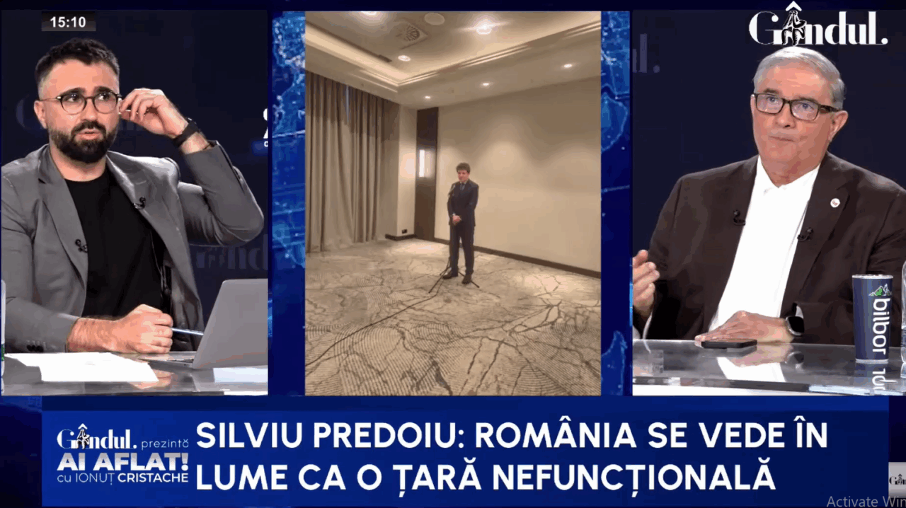 Avertisment dur al fostului șef al spionilor. Silviu Predoiu: România se vede în lume ca o țară nefuncțională/Nicușor Dan e inadecvat