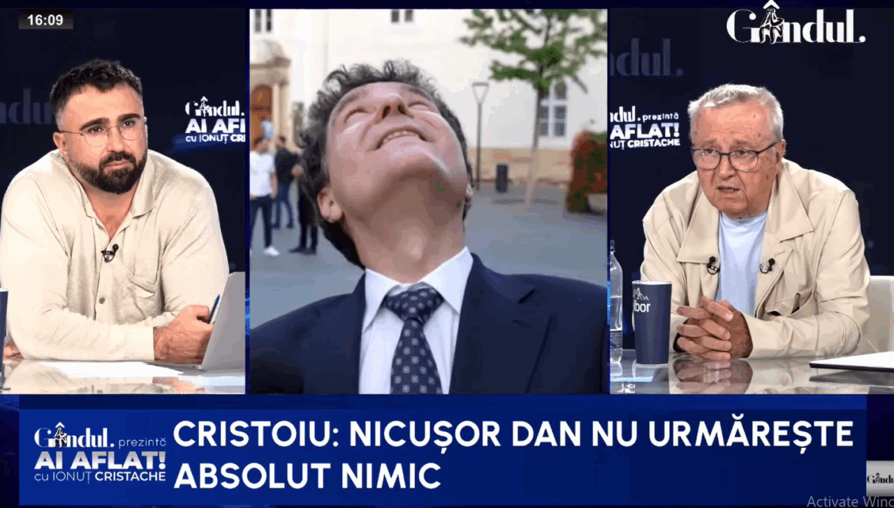 Cristoiu, verdict necruțător: Nicușor Dan a nimerit din greșeală președinte