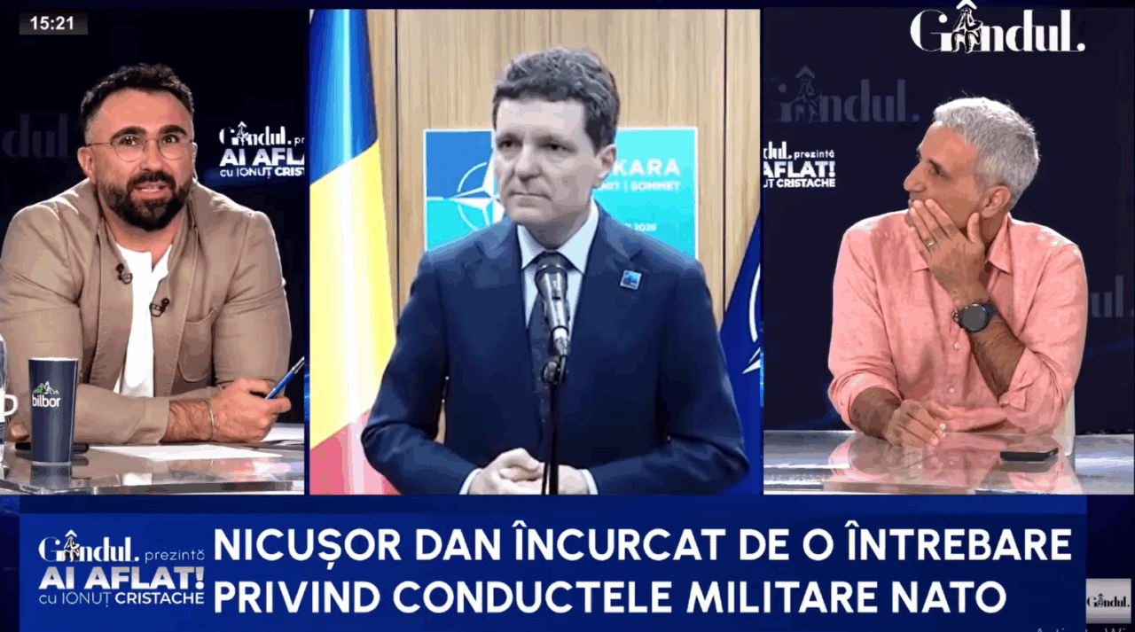 Nicușor Dan, prins pe picior greșit la summitul NATO. Turcescu: E pafarist/El aștepta ca Lazurca să-i sufle