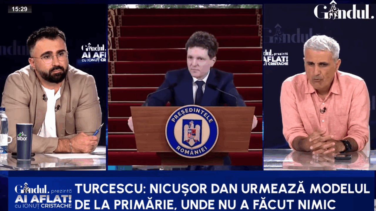 Robert Turcescu: Suspendarea și apoi demiterea lui Nicușor Dan a devenit proiect de țară
