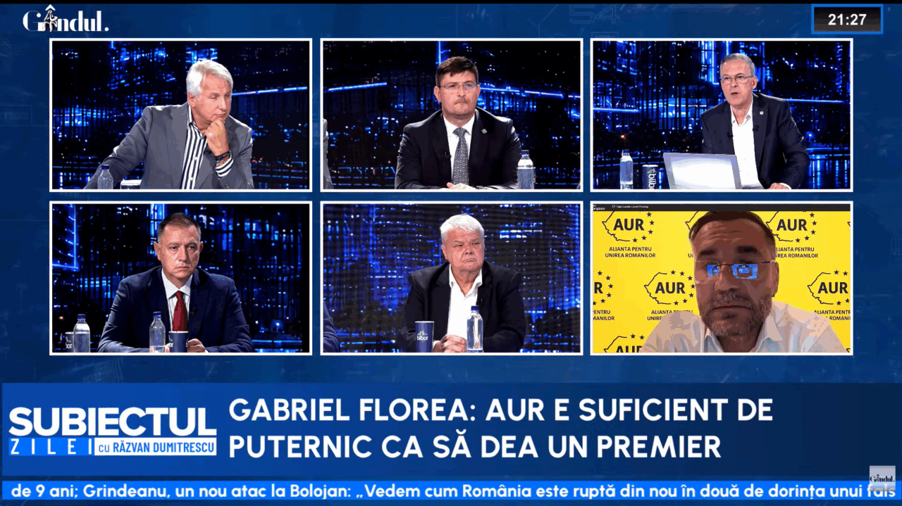 AUR vrea să intre la guvernare. Deputatul Gabriel Florea a anunțat care e condiția partidului