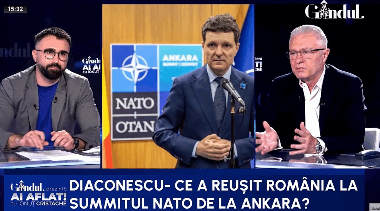 România pierde mari ocazii de a se impune ca jucător în regiunea Mării Negre, avertizează Cristian Diaconescu: Trebuie să fii inițiator