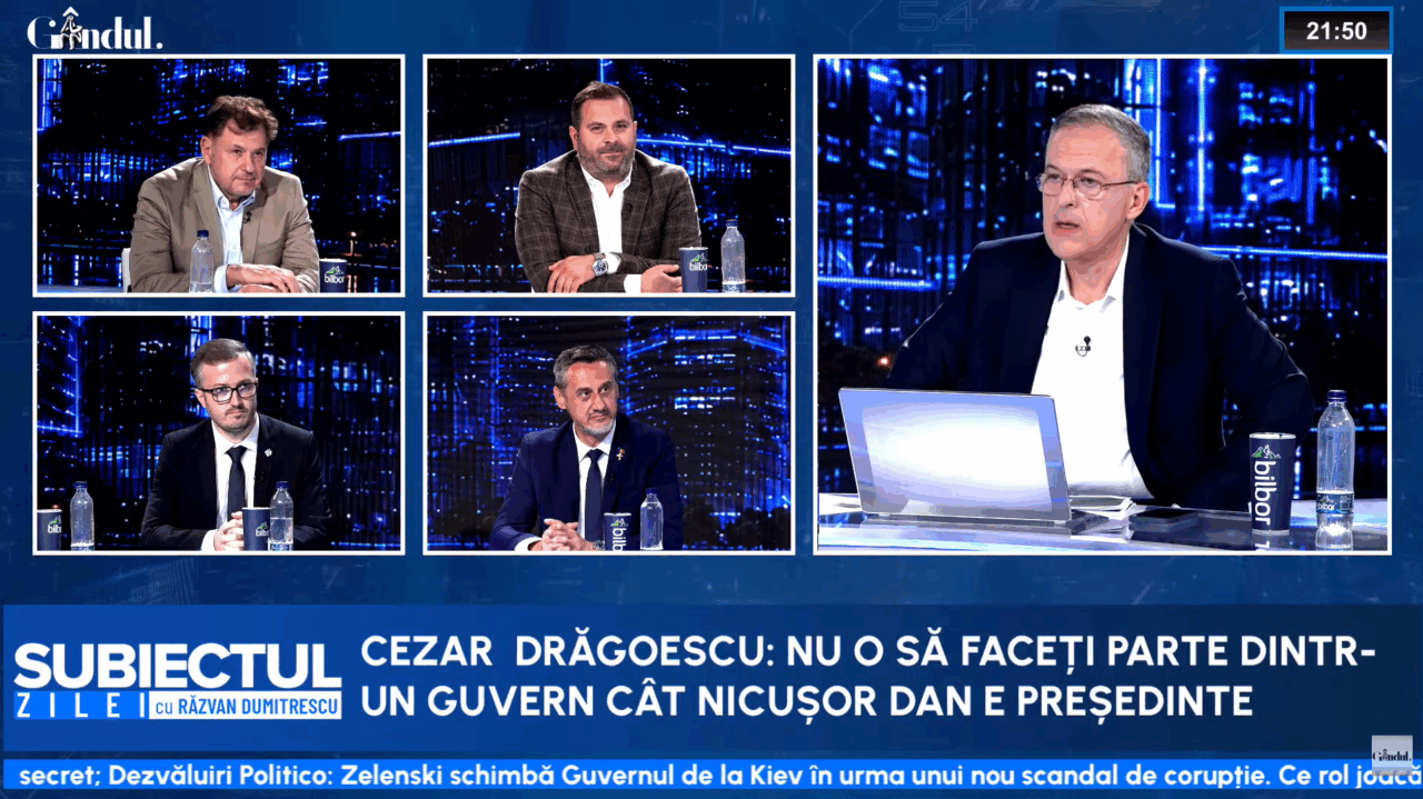 Deputatul USR Cezar Drăgoescu amenință AUR: „Nu o să faceți parte din guvern cât e Nicușor Dan președinte”