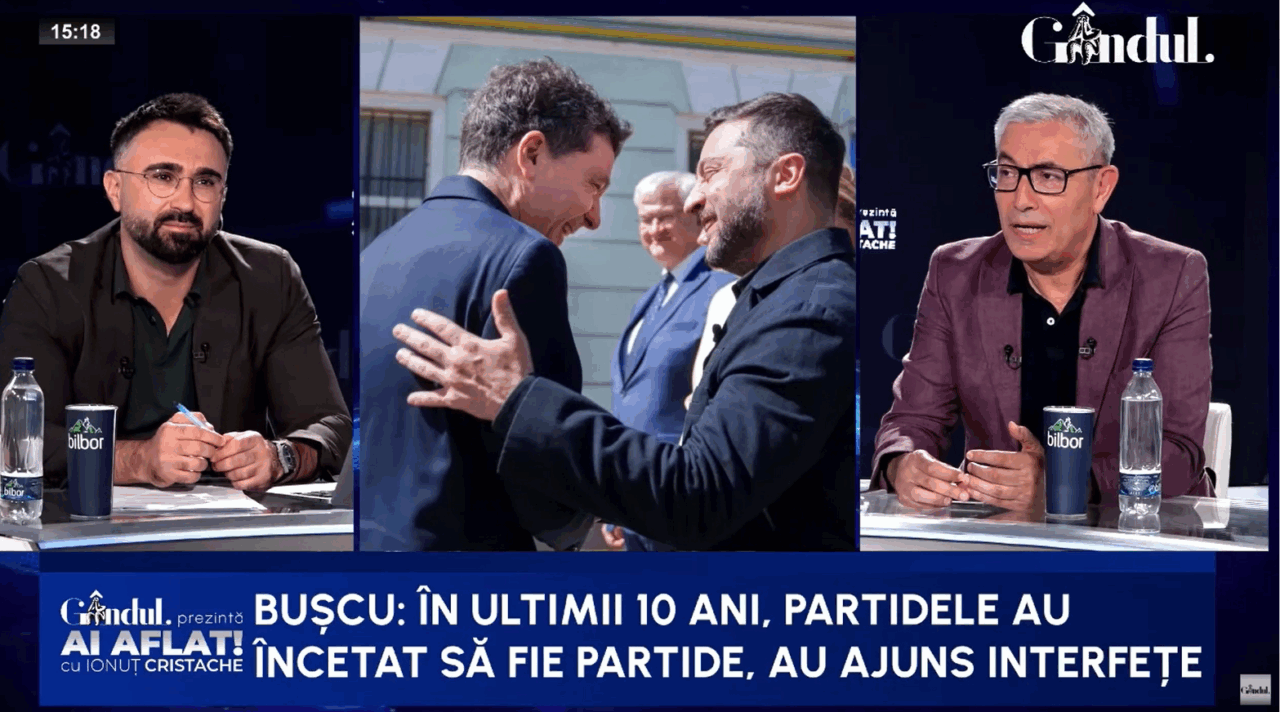 Doru Bușcu explică originea crizei politice: Partidele au devenit interfețe pentru interese mai mari decât ele