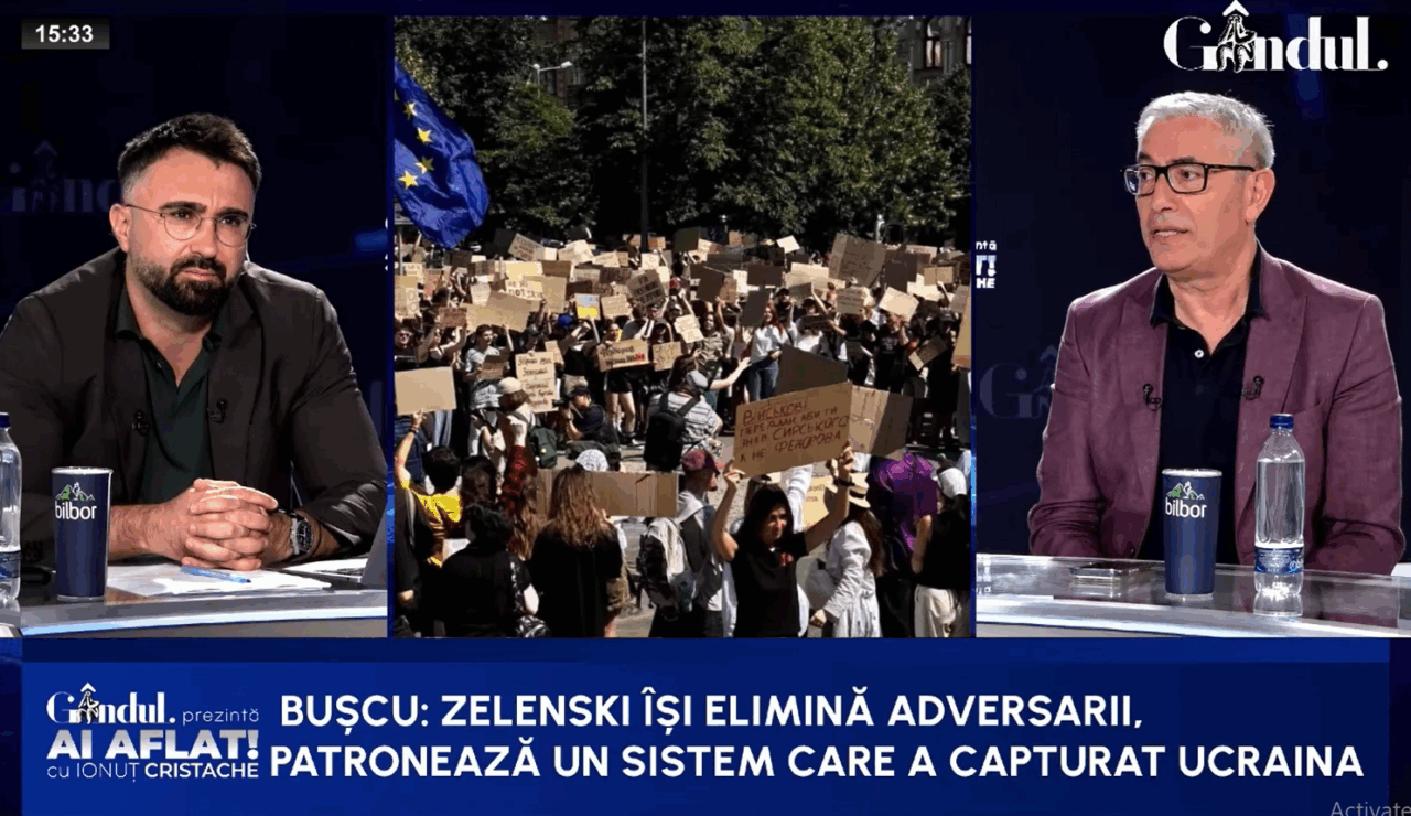 Bușcu descifrează mizele crizei de putere de la Kiev: Zelenski se teme cel mai tare de pace, nu de război